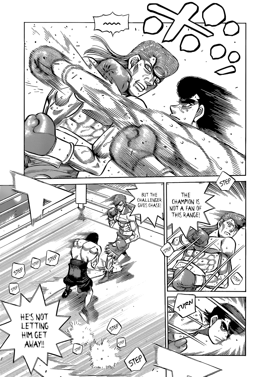 Hajime no Ippo Chapter 1338 page 10 - Chapter 1338: The Source of the Bad Feeling