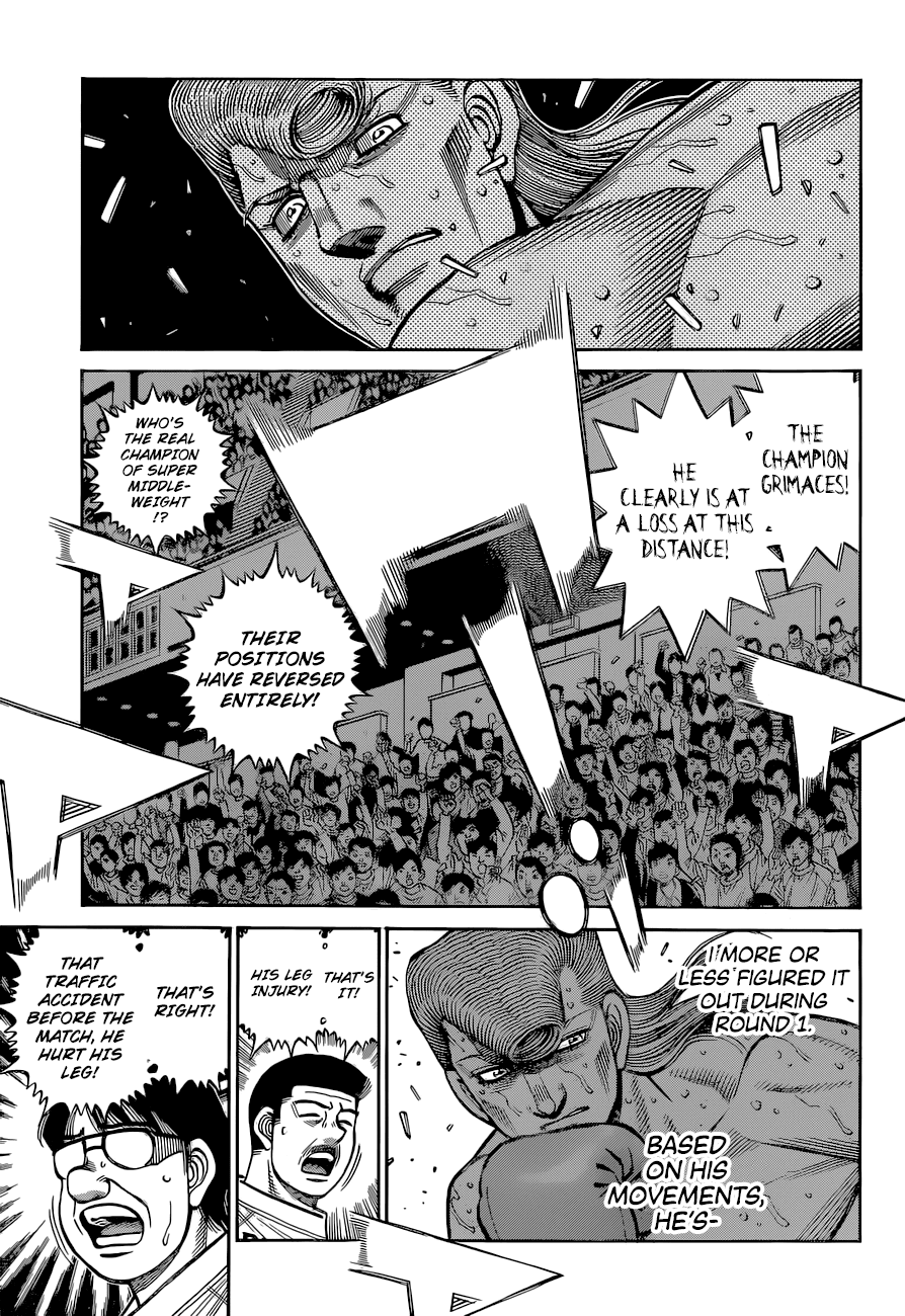 Hajime no Ippo Chapter 1338 page 11 - Chapter 1338: The Source of the Bad Feeling