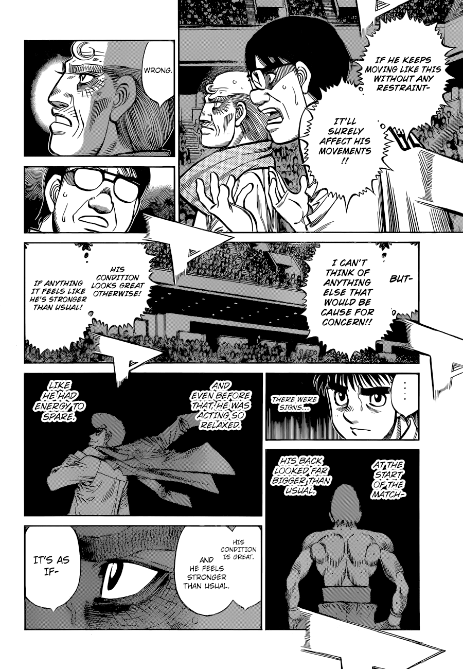 Hajime no Ippo Chapter 1338 page 12 - Chapter 1338: The Source of the Bad Feeling