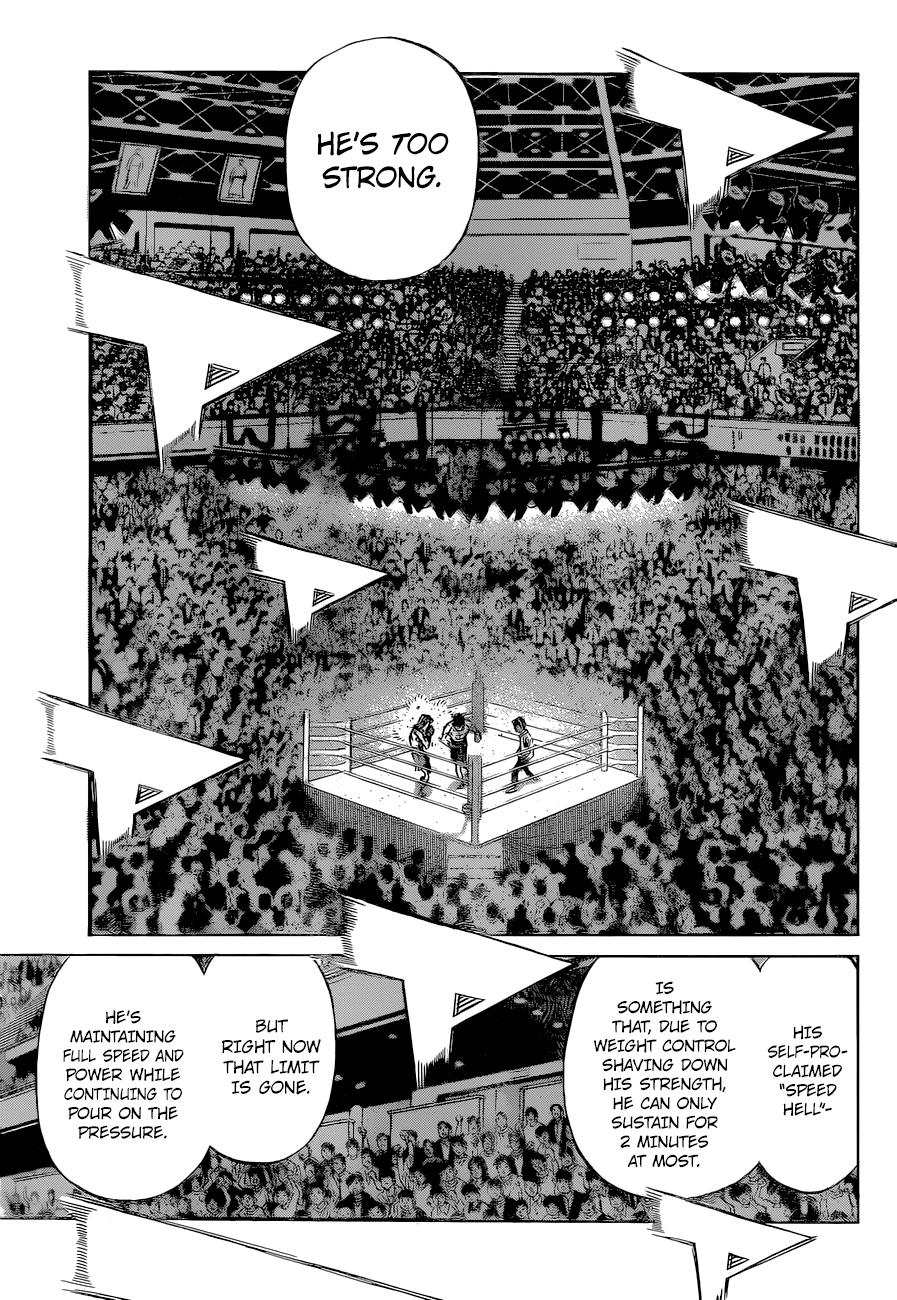 Hajime no Ippo Chapter 1338 page 13 - Chapter 1338: The Source of the Bad Feeling
