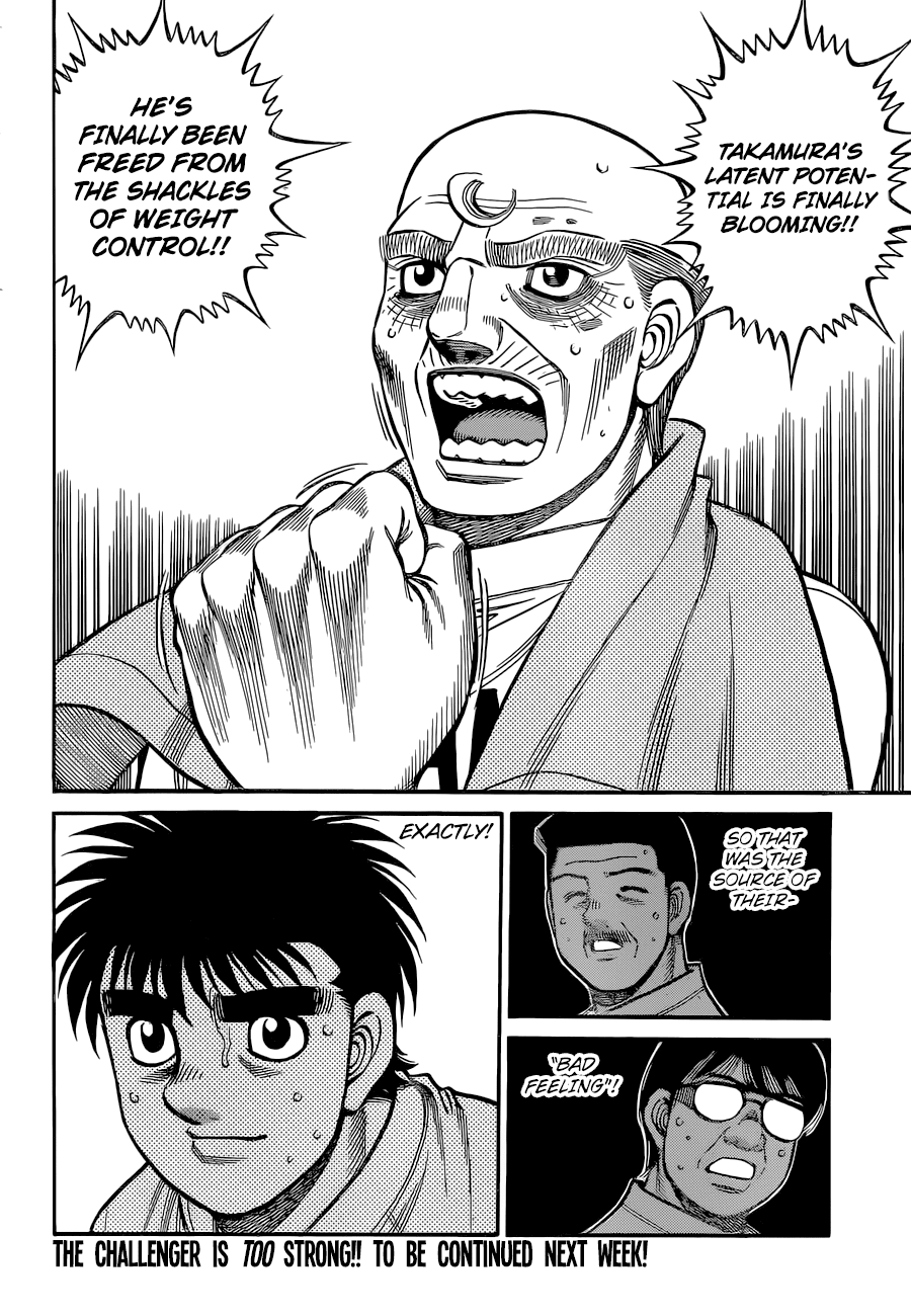Hajime no Ippo Chapter 1338 page 14 - Chapter 1338: The Source of the Bad Feeling