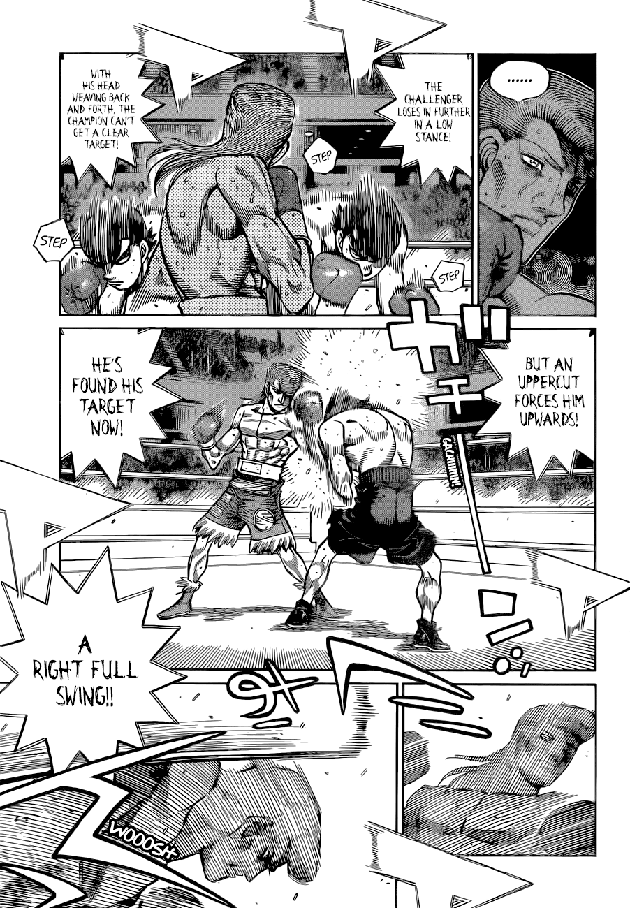 Hajime no Ippo Chapter 1338 page 5 - Chapter 1338: The Source of the Bad Feeling