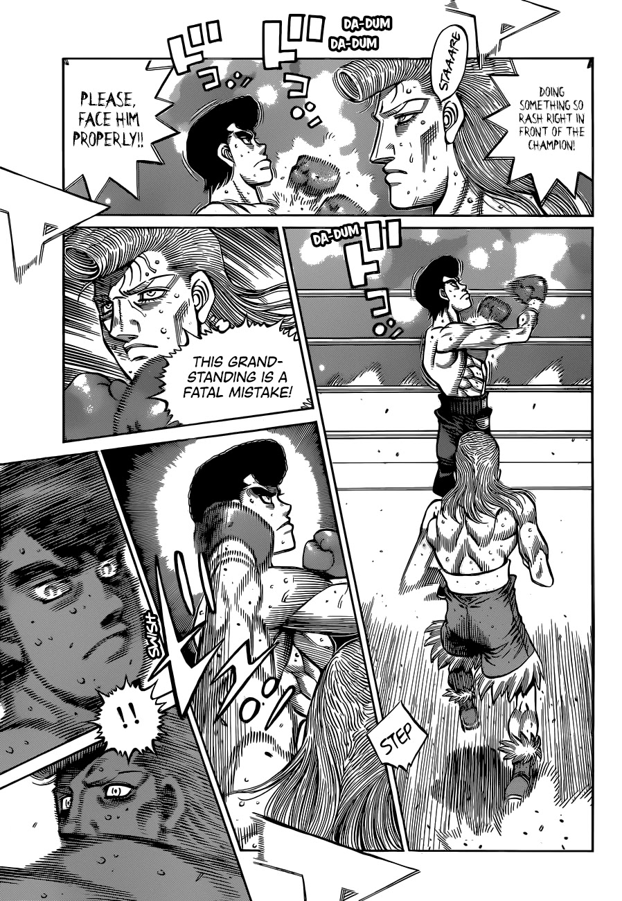 Hajime no Ippo Chapter 1339 page 11 - Chapter 1339: Overflowing