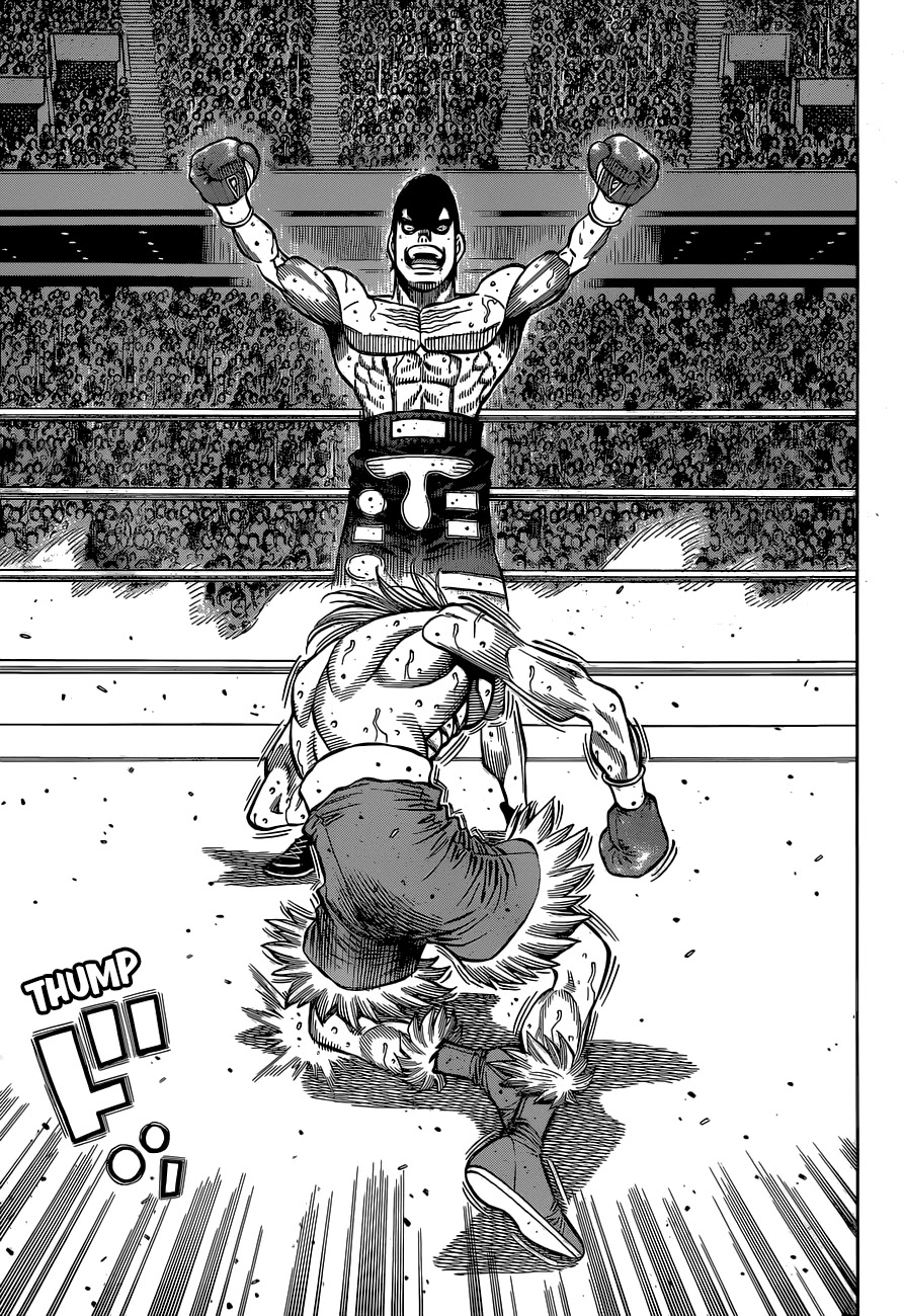 Hajime no Ippo Chapter 1339 page 13 - Chapter 1339: Overflowing