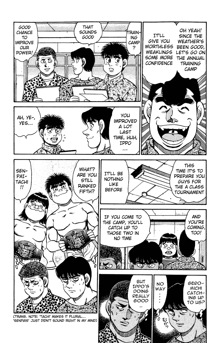 Hajime no Ippo Chapter 134.2 page 10 - Chapter 134 v2 : A Class Boxer Tournament