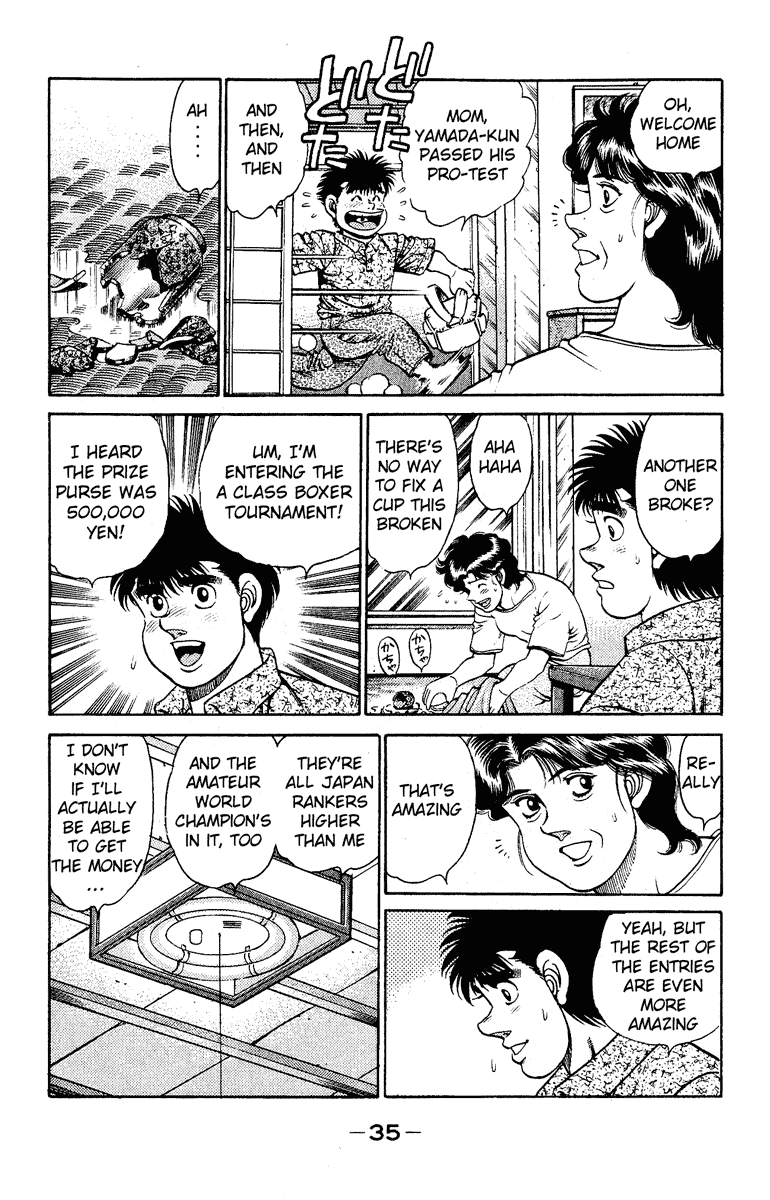 Hajime no Ippo Chapter 134.2 page 13 - Chapter 134 v2 : A Class Boxer Tournament