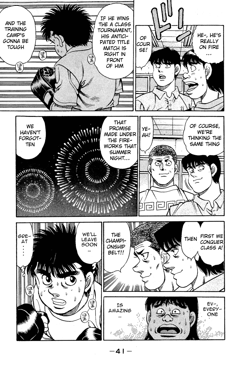 Hajime no Ippo Chapter 134.2 page 19 - Chapter 134 v2 : A Class Boxer Tournament