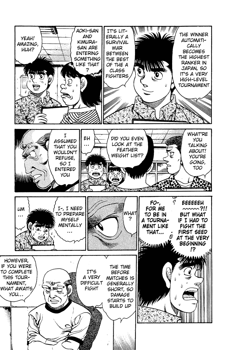 Hajime no Ippo Chapter 134.2 page 5 - Chapter 134 v2 : A Class Boxer Tournament