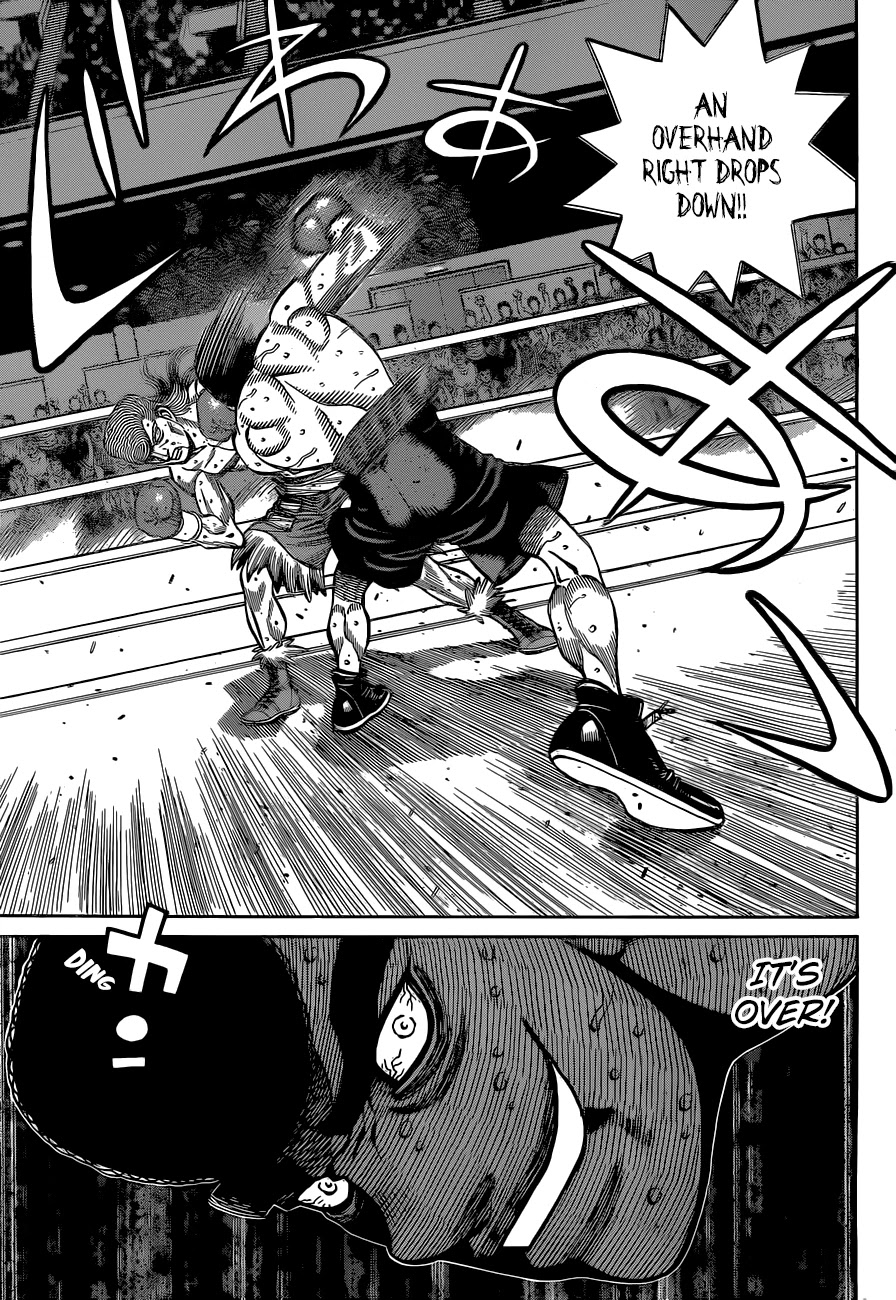 Hajime no Ippo Chapter 1340 page 10 - Chapter 1340: Round 1340: A Hawk Soaring Through The Skies