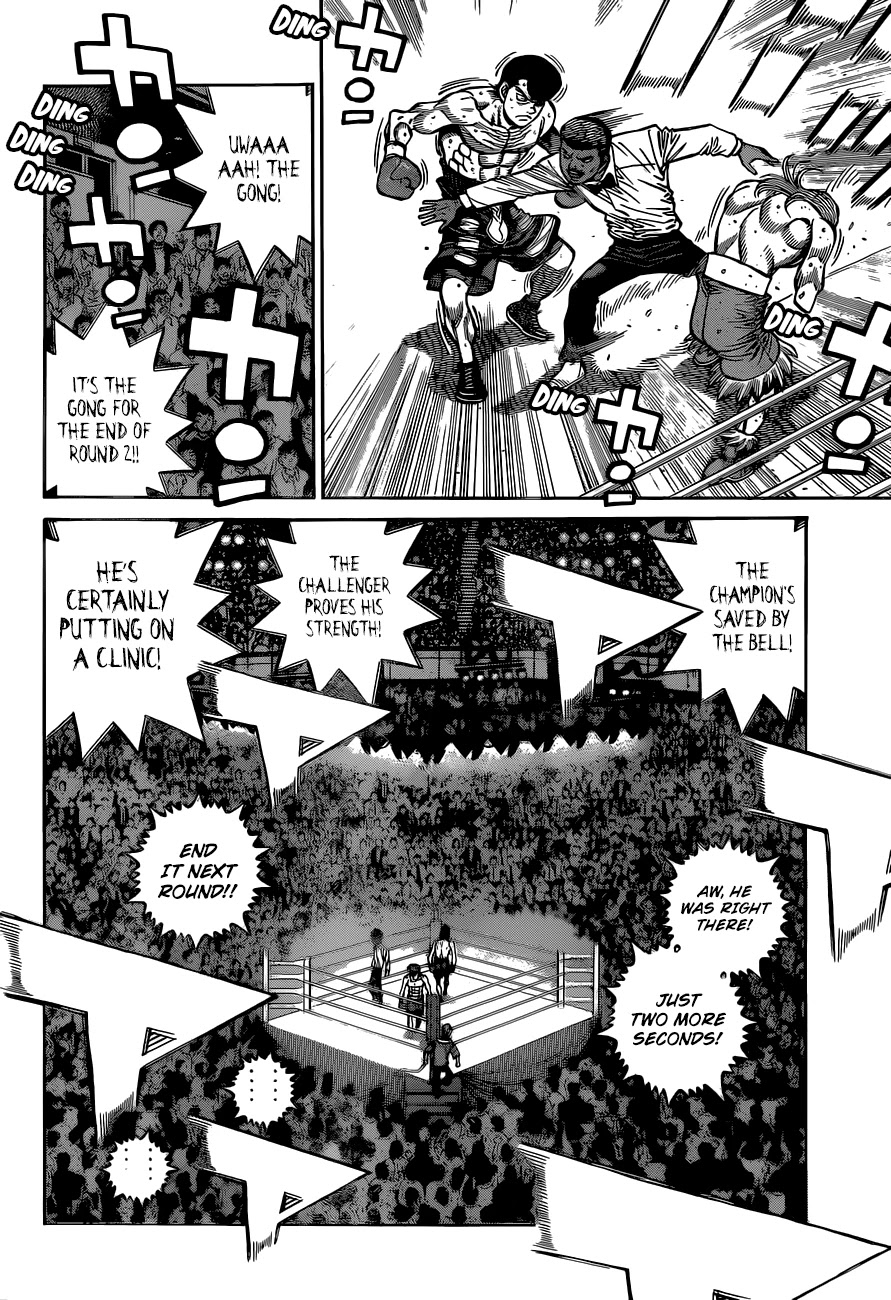 Hajime no Ippo Chapter 1340 page 11 - Chapter 1340: Round 1340: A Hawk Soaring Through The Skies