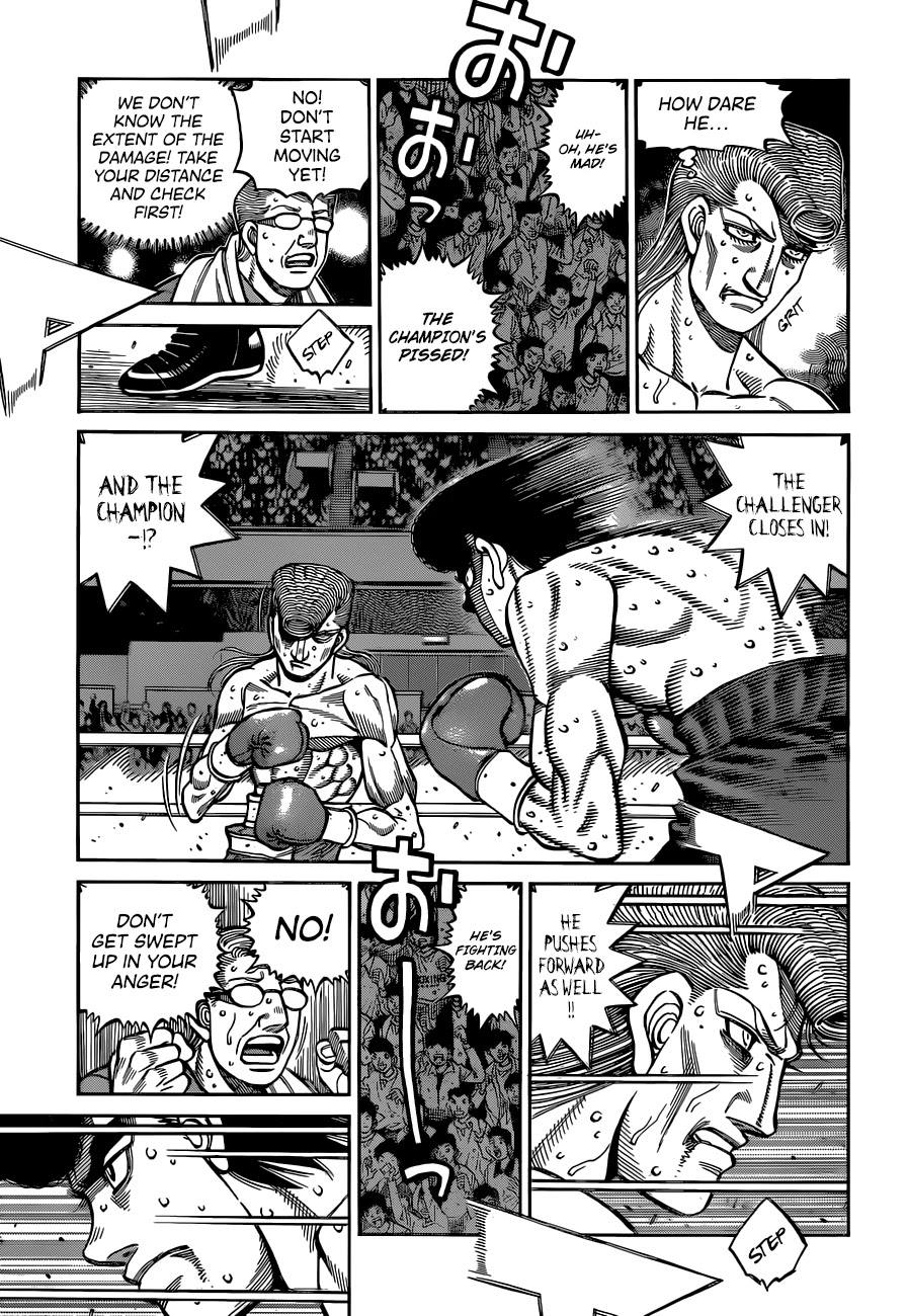 Hajime no Ippo Chapter 1340 page 5 - Chapter 1340: Round 1340: A Hawk Soaring Through The Skies