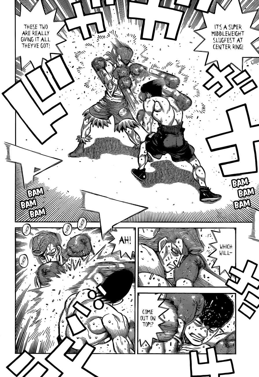 Hajime no Ippo Chapter 1340 page 6 - Chapter 1340: Round 1340: A Hawk Soaring Through The Skies