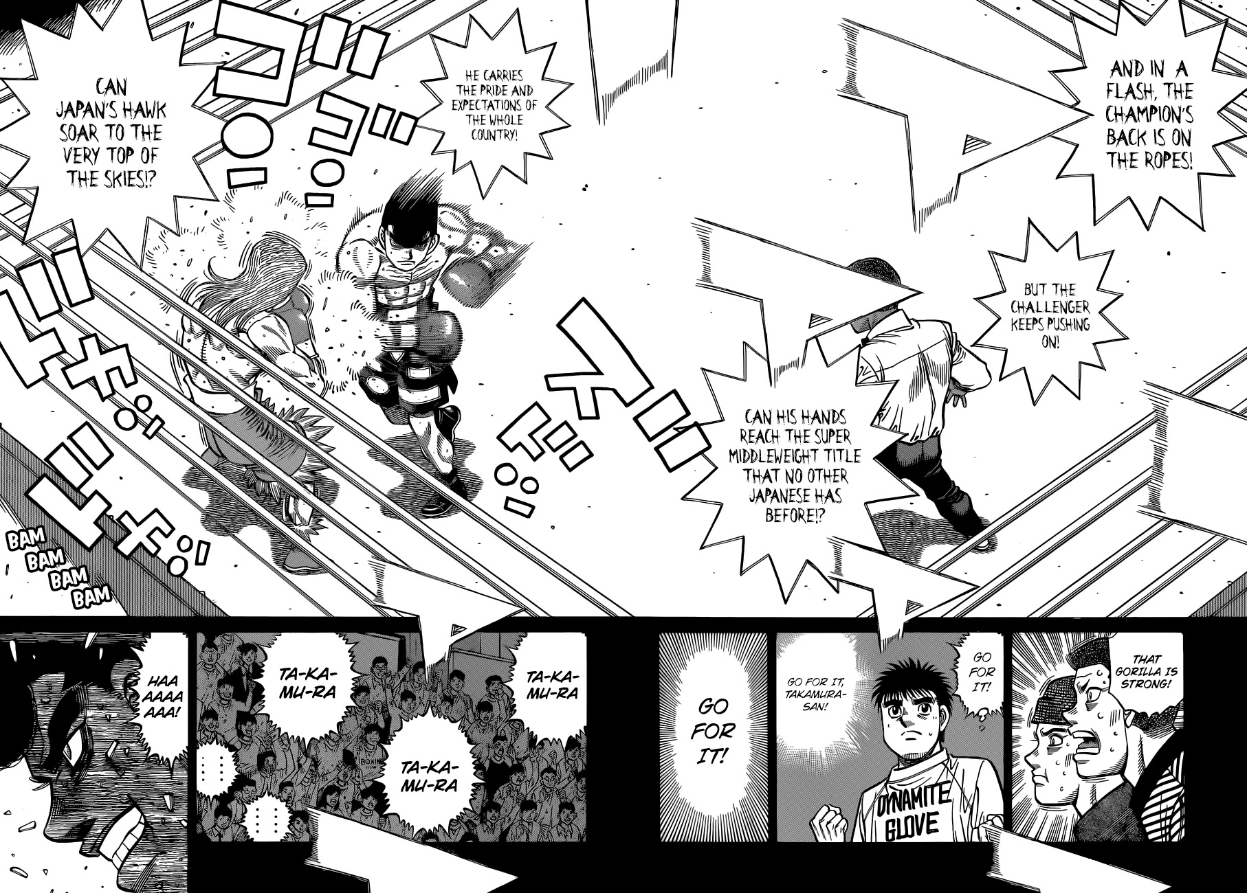 Hajime no Ippo Chapter 1340 page 8 - Chapter 1340: Round 1340: A Hawk Soaring Through The Skies