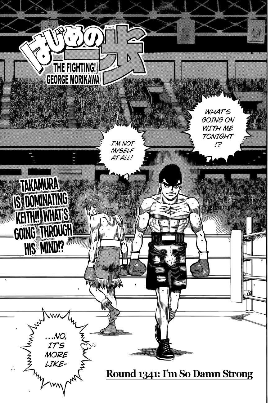 Hajime no Ippo Chapter 1341 page 1 - Chapter 1341: Round 1341: I'm So Damn Strong