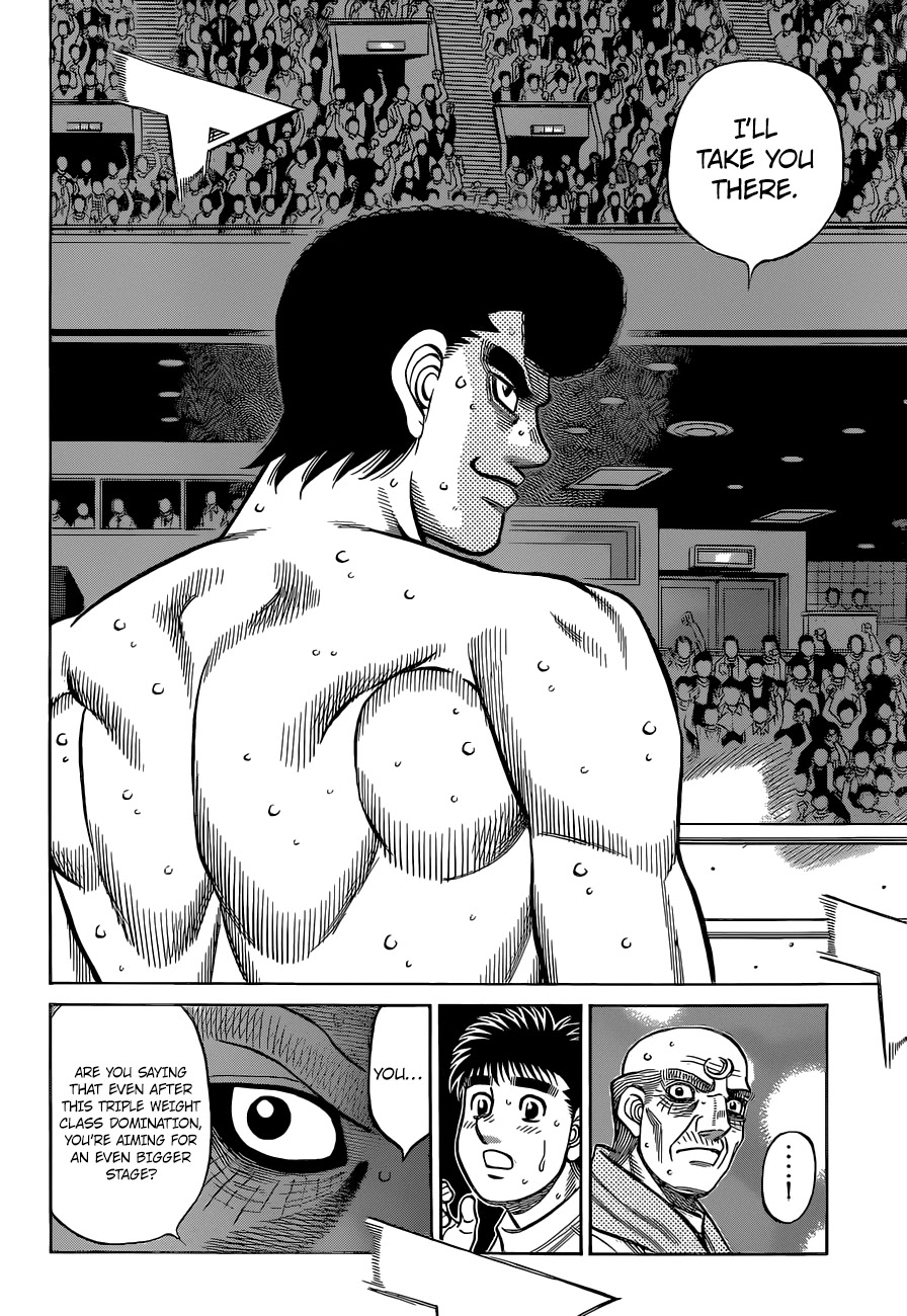 Hajime no Ippo Chapter 1341 page 11 - Chapter 1341: Round 1341: I'm So Damn Strong