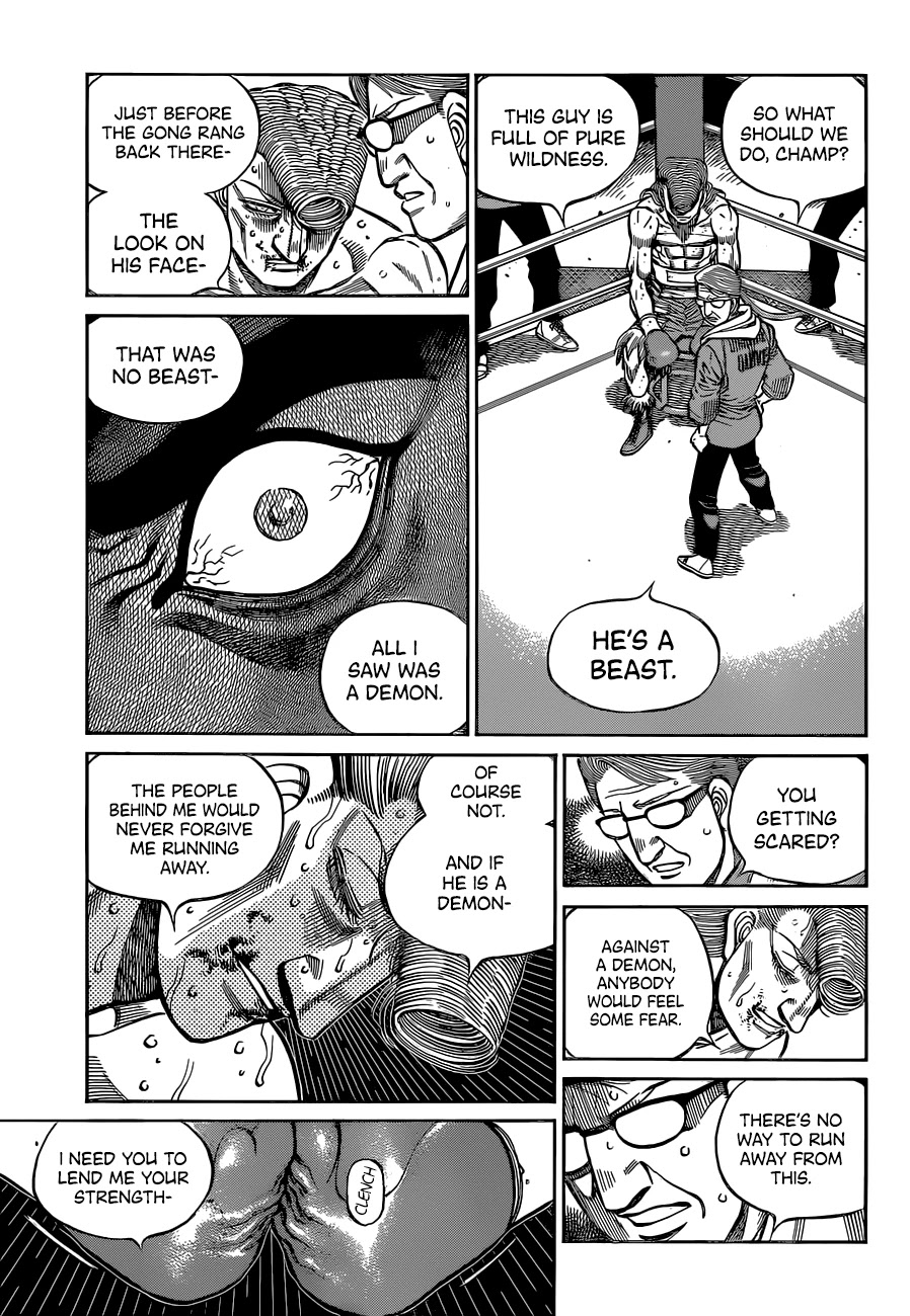 Hajime no Ippo Chapter 1341 page 8 - Chapter 1341: Round 1341: I'm So Damn Strong