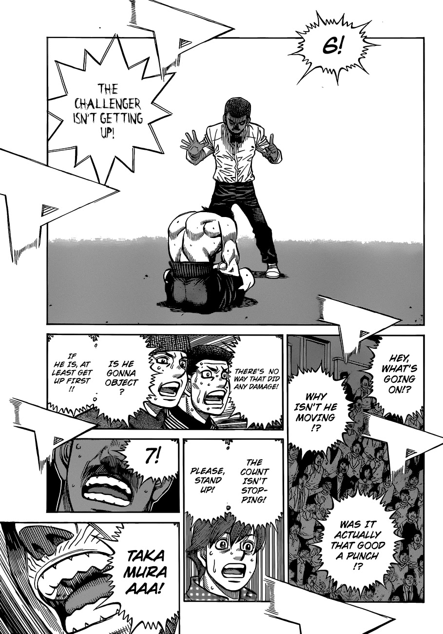 Hajime no Ippo Chapter 1342 page 12 - Chapter 1342: Round 1342: The Champion's Counter