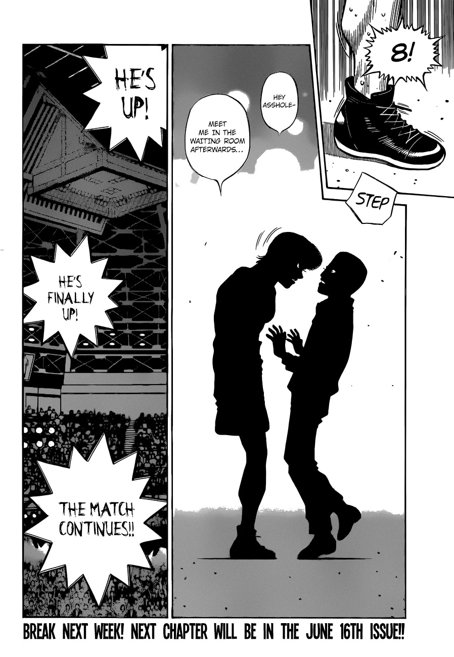 Hajime no Ippo Chapter 1342 page 13 - Chapter 1342: Round 1342: The Champion's Counter
