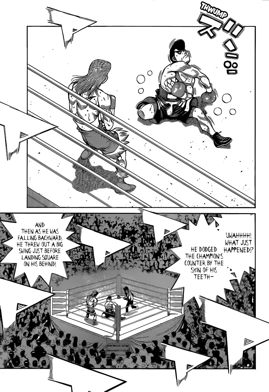 Hajime no Ippo Chapter 1342 page 6 - Chapter 1342: Round 1342: The Champion's Counter