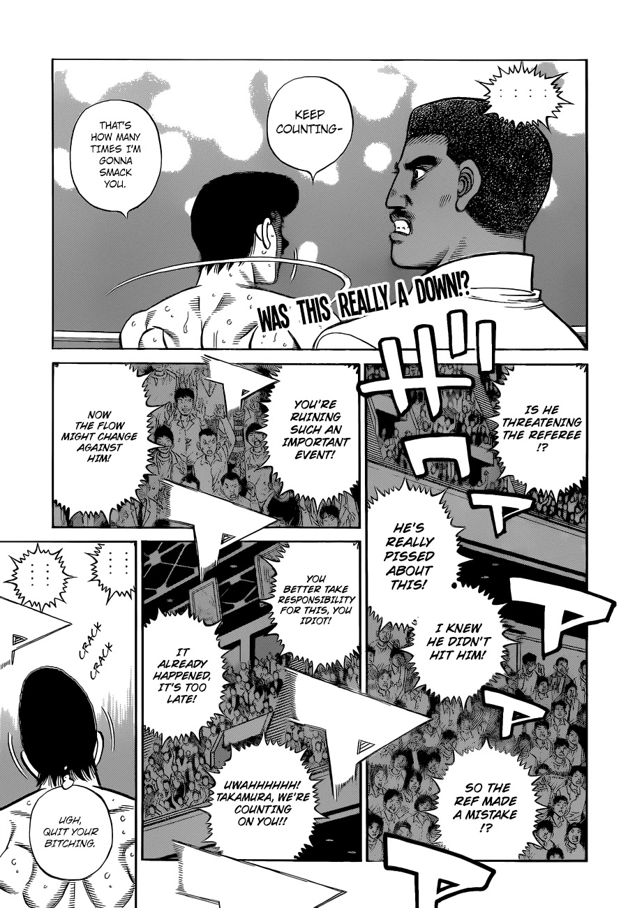 Hajime no Ippo Chapter 1343 page 1 - Chapter 1343: Round 1343: God's Divine Protection