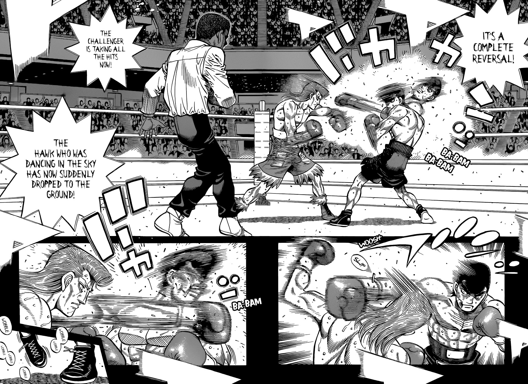 Hajime no Ippo Chapter 1343 page 10 - Chapter 1343: Round 1343: God's Divine Protection