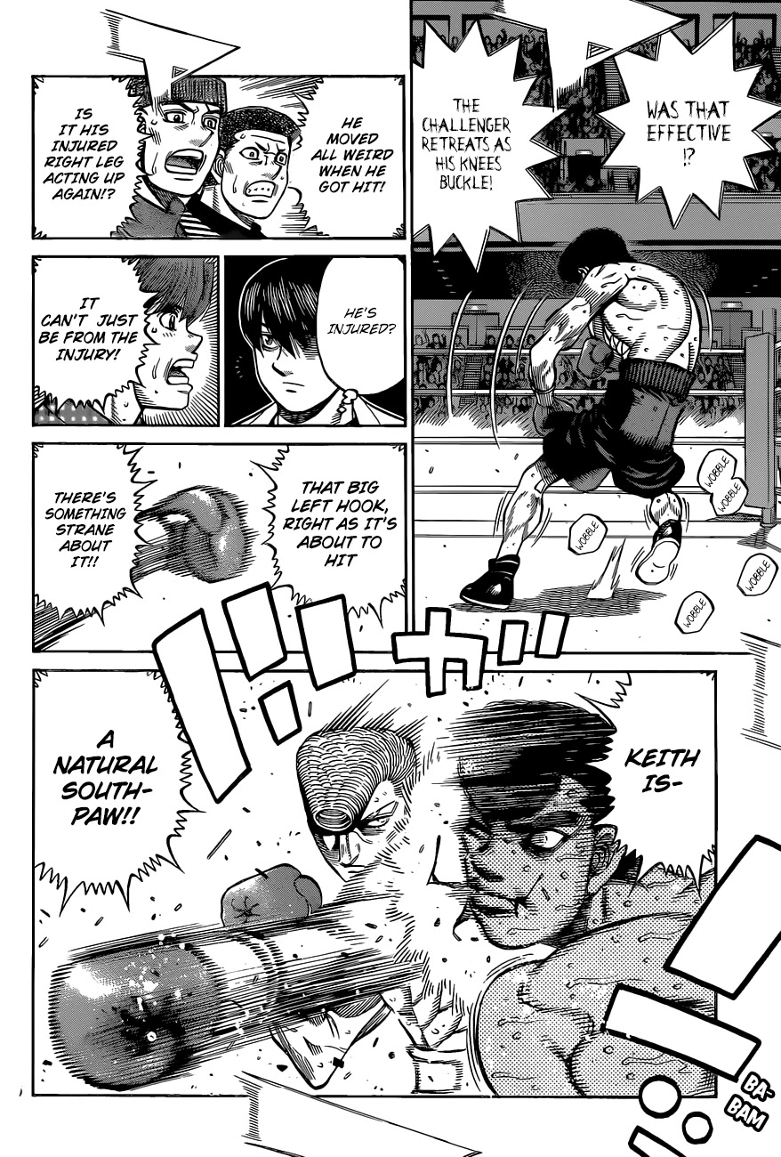Hajime no Ippo Chapter 1343 page 11 - Chapter 1343: Round 1343: God's Divine Protection