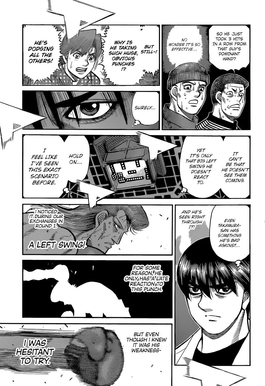 Hajime no Ippo Chapter 1343 page 12 - Chapter 1343: Round 1343: God's Divine Protection