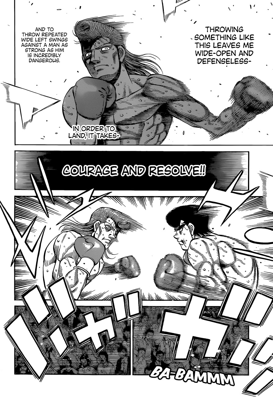 Hajime no Ippo Chapter 1343 page 13 - Chapter 1343: Round 1343: God's Divine Protection