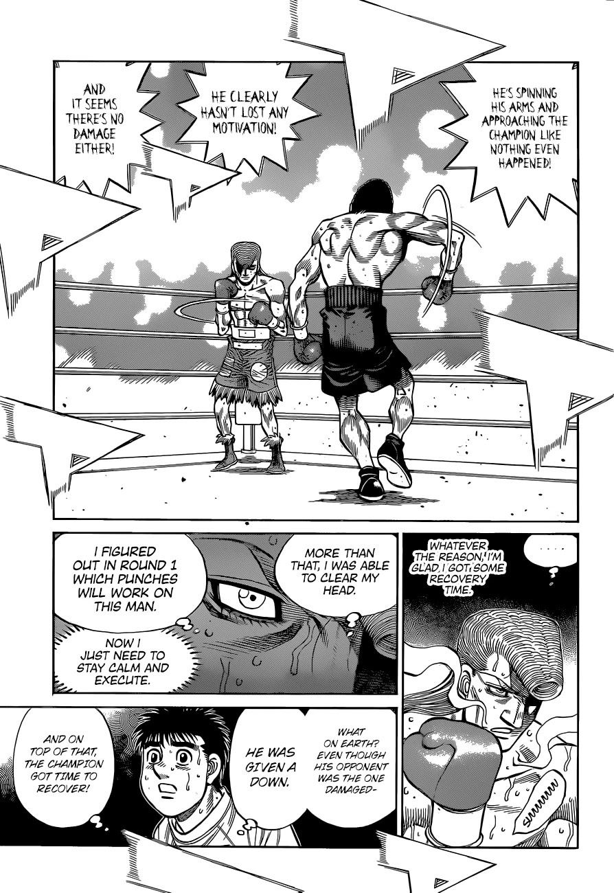 Hajime no Ippo Chapter 1343 page 4 - Chapter 1343: Round 1343: God's Divine Protection