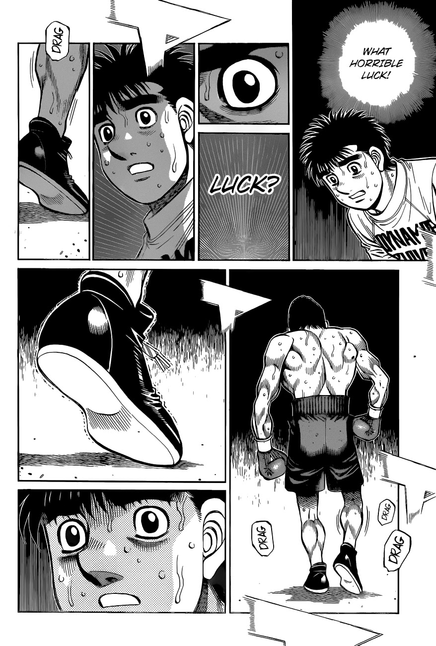 Hajime no Ippo Chapter 1343 page 5 - Chapter 1343: Round 1343: God's Divine Protection