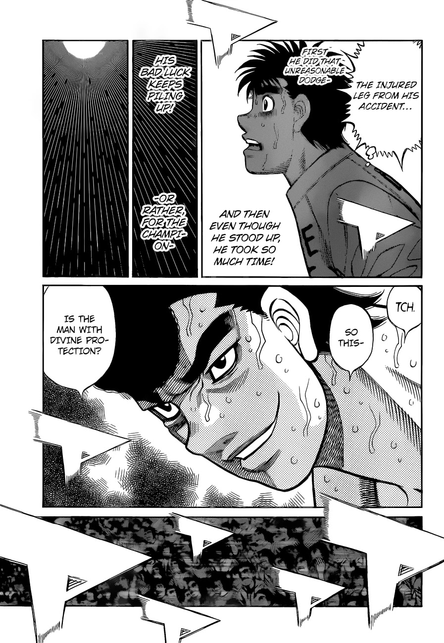 Hajime no Ippo Chapter 1343 page 6 - Chapter 1343: Round 1343: God's Divine Protection