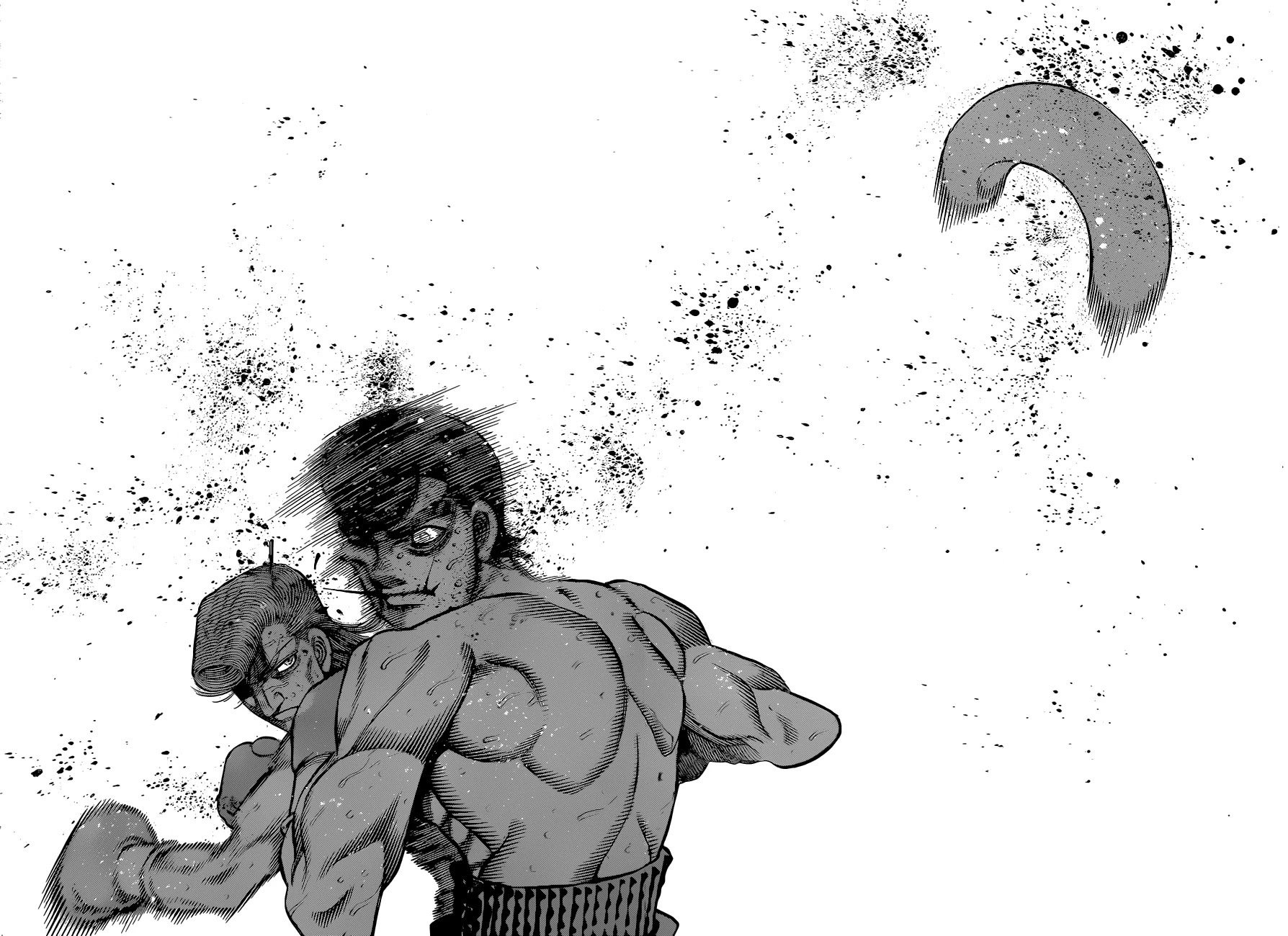 Hajime no Ippo Chapter 1343 page 7 - Chapter 1343: Round 1343: God's Divine Protection
