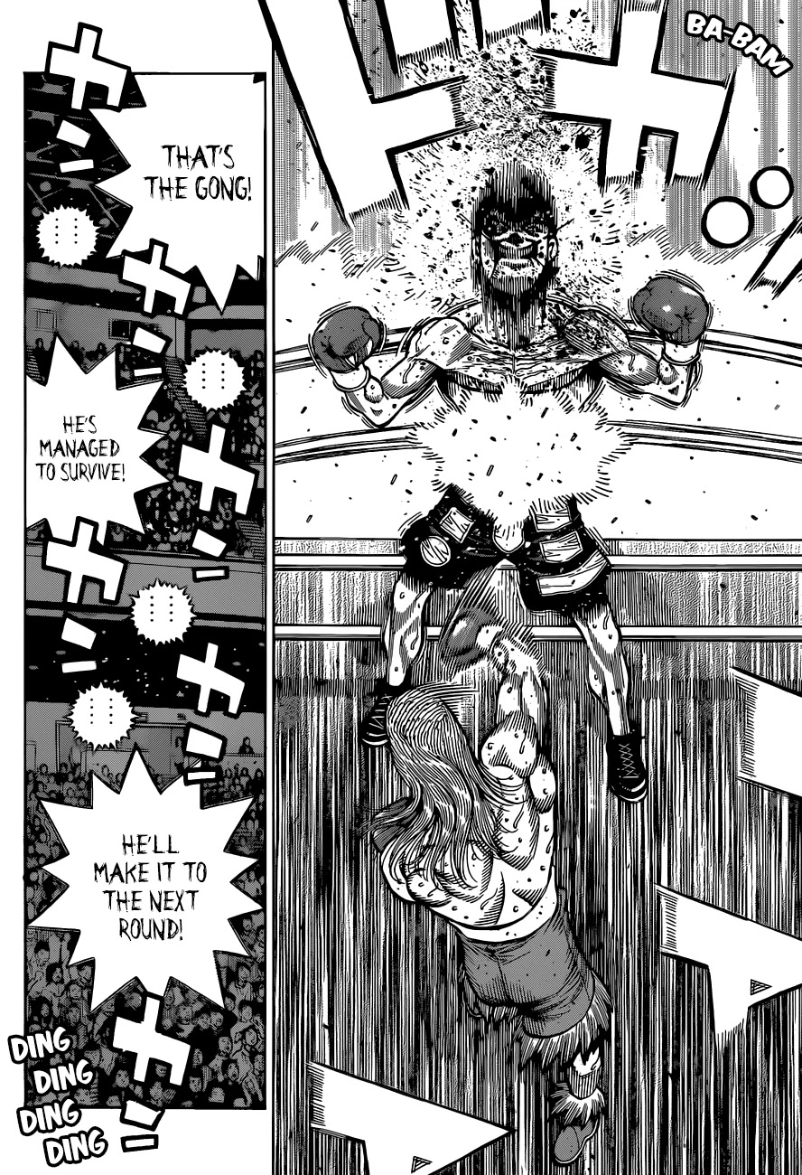 Hajime no Ippo Chapter 1344 page 11 - Chapter 1344: Round 1344: Trump Card