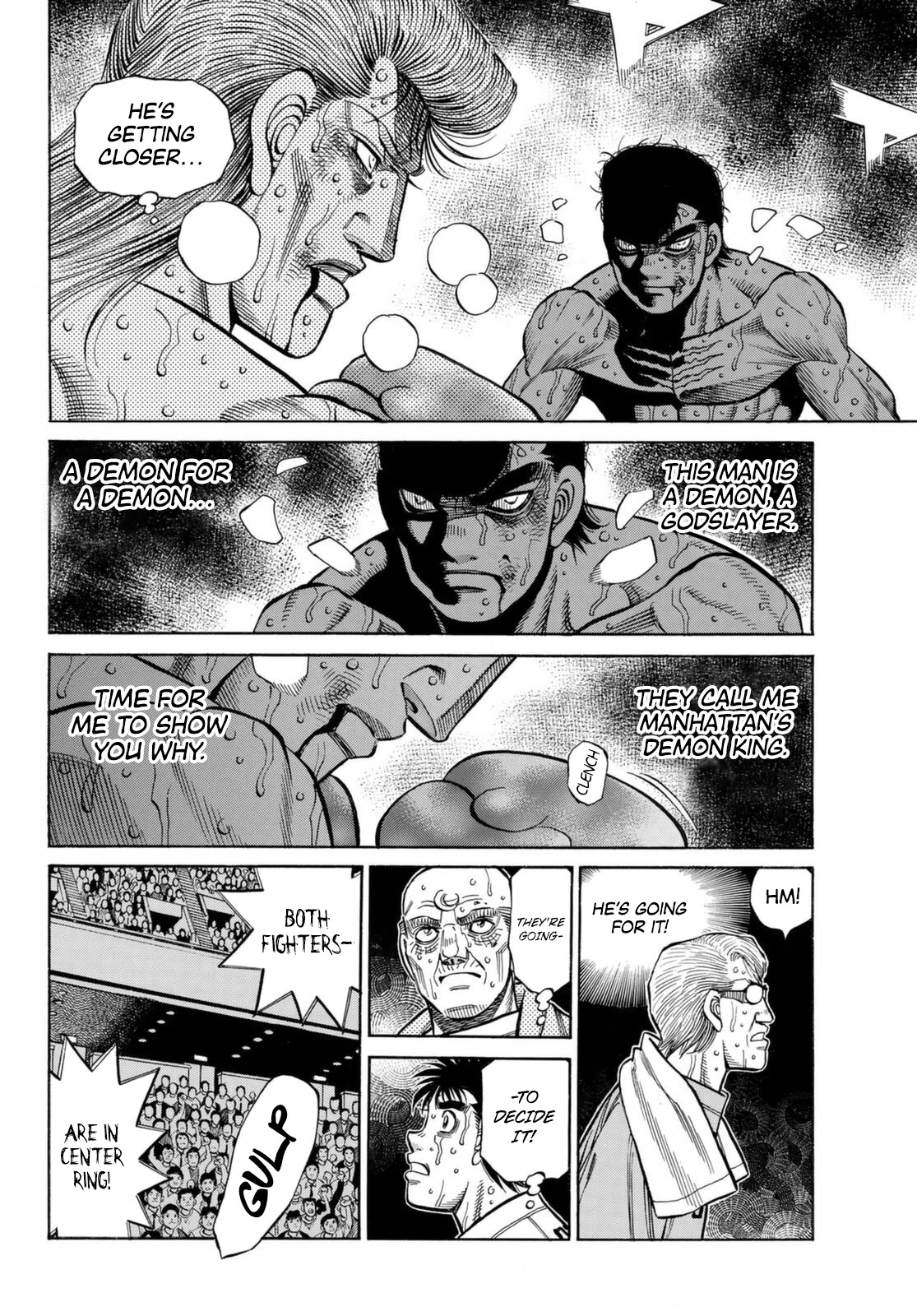 Hajime no Ippo Chapter 1346 page 12 - Chapter 1346: Let It Slide