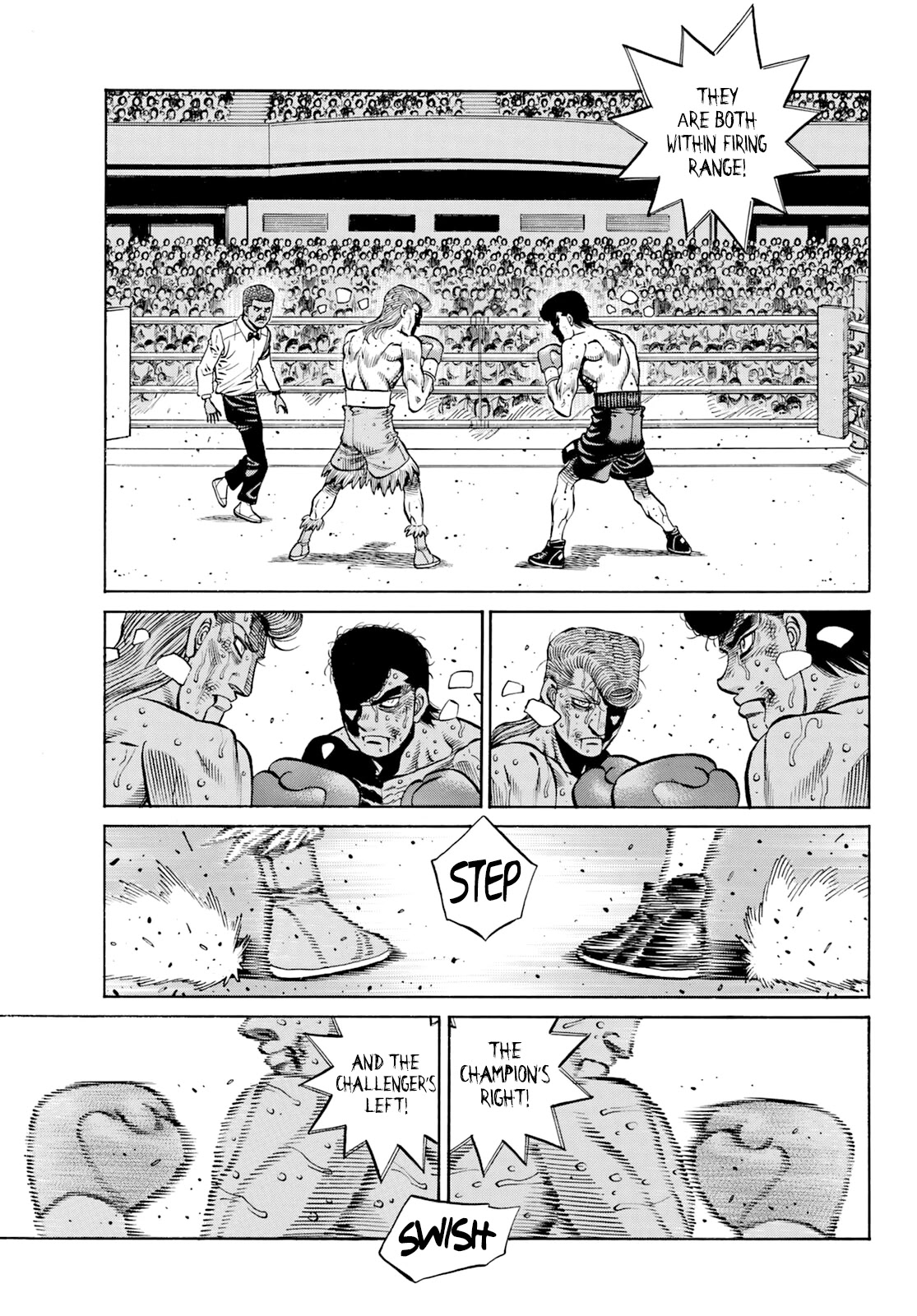 Hajime no Ippo Chapter 1346 page 13 - Chapter 1346: Let It Slide