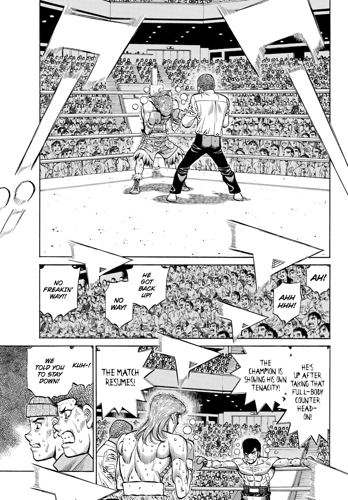 Hajime no Ippo Chapter 1346 page 9 - Chapter 1346: Let It Slide