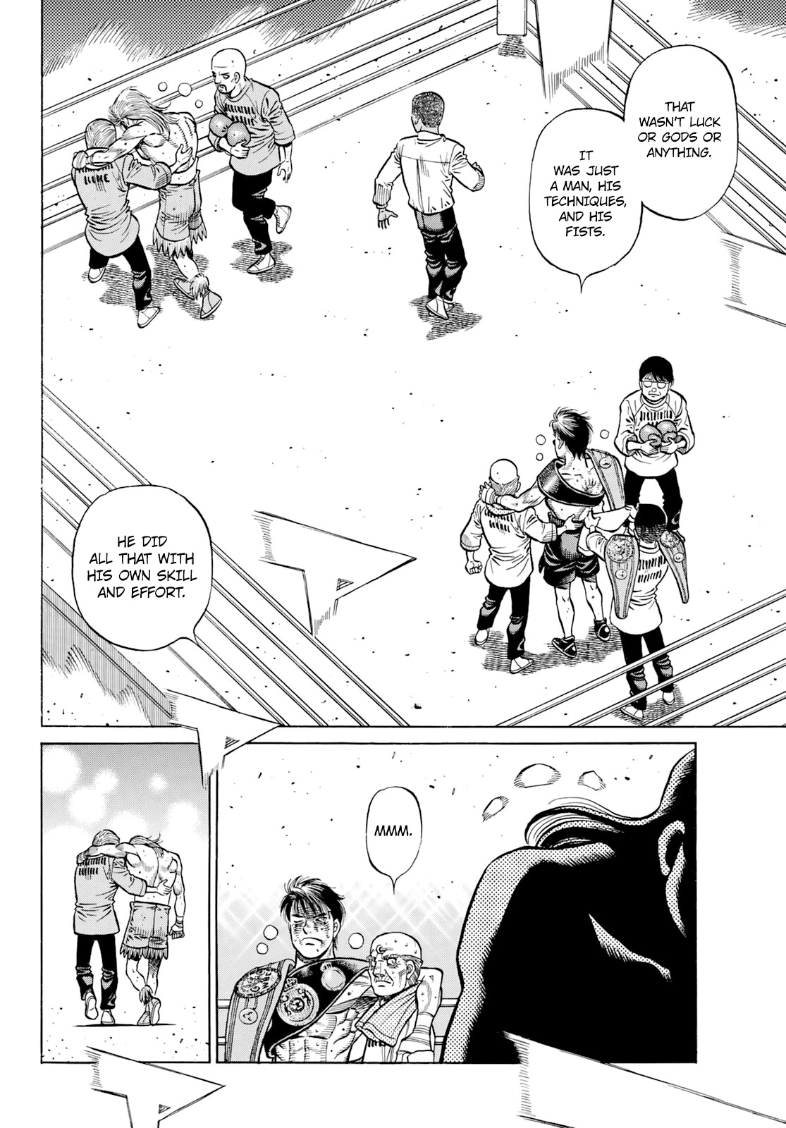 Hajime no Ippo Chapter 1347 page 12 - Chapter 1347: In This Fist