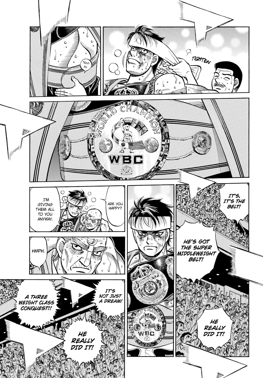 Hajime no Ippo Chapter 1347 page 13 - Chapter 1347: In This Fist