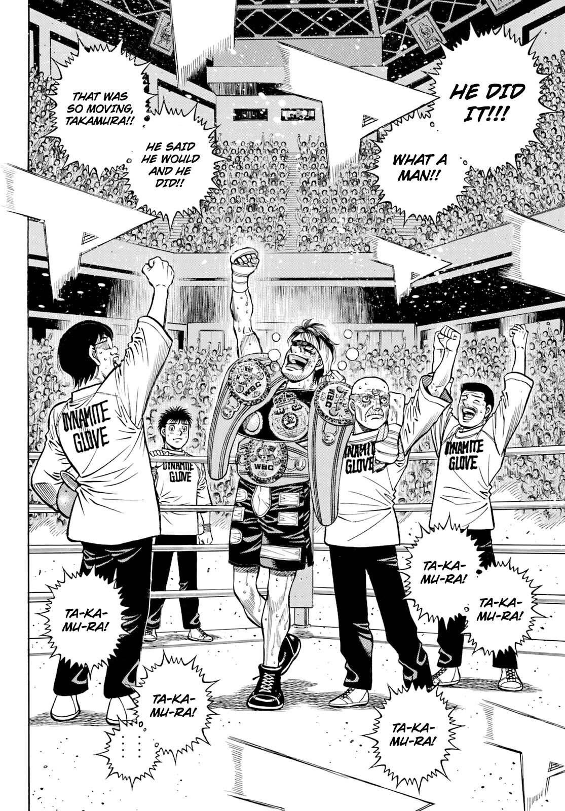 Hajime no Ippo Chapter 1347 page 14 - Chapter 1347: In This Fist