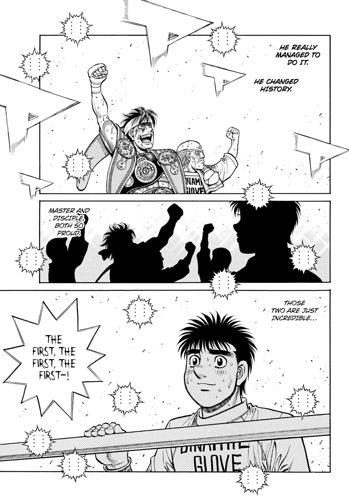 Hajime no Ippo Chapter 1347 page 15 - Chapter 1347: In This Fist