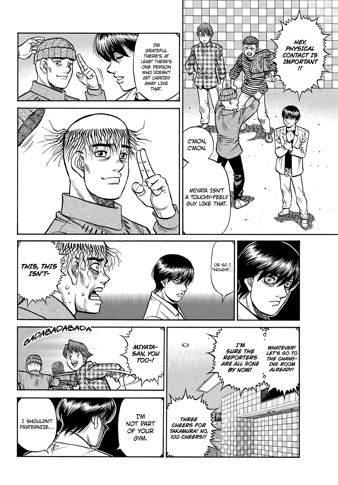 Hajime no Ippo Chapter 1348 page 10 - Chapter 1348: The Secret Behind the Left Swing