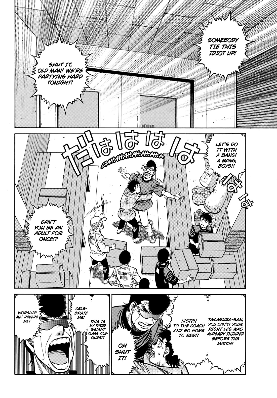 Hajime no Ippo Chapter 1348 page 12 - Chapter 1348: The Secret Behind the Left Swing