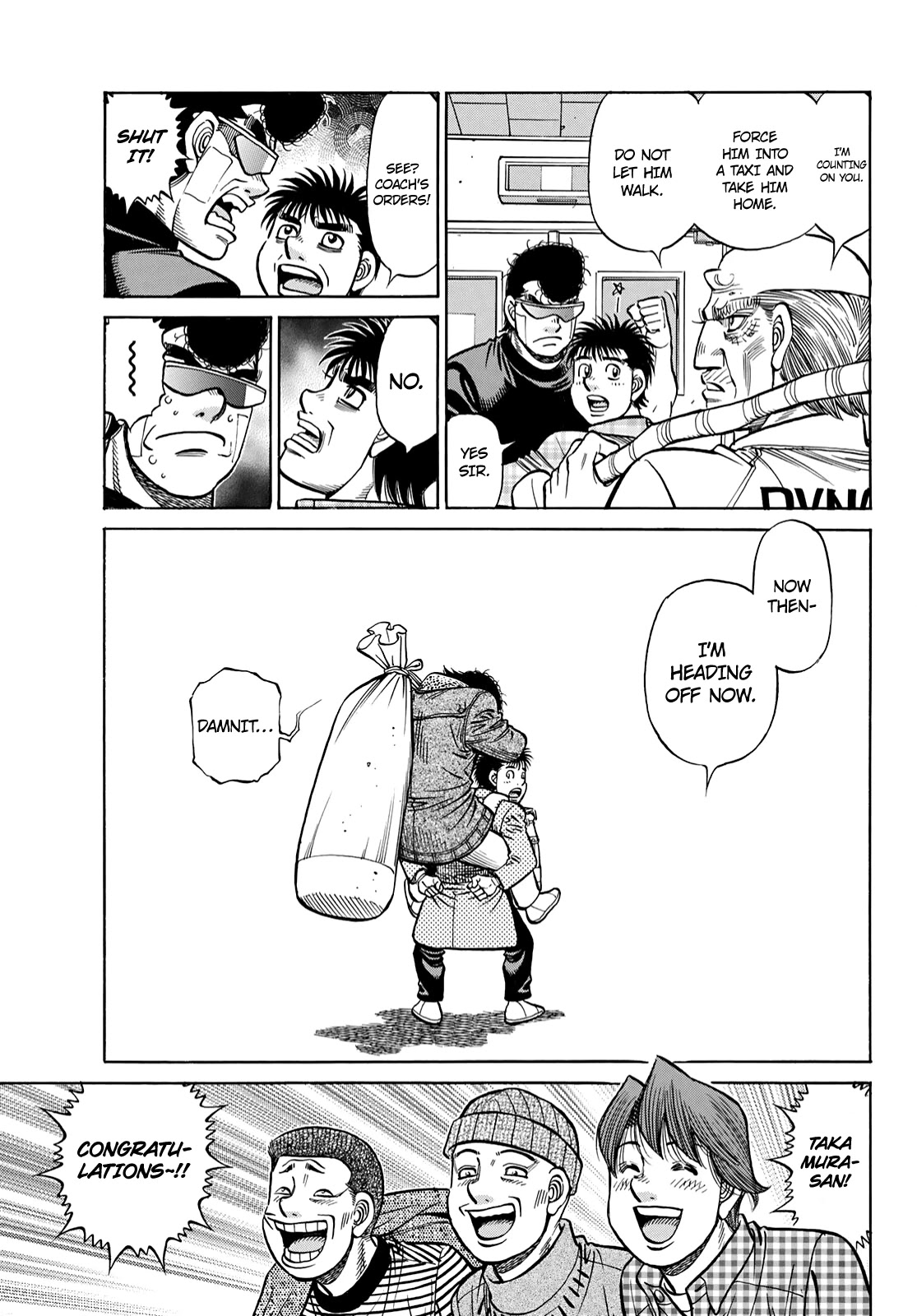 Hajime no Ippo Chapter 1348 page 13 - Chapter 1348: The Secret Behind the Left Swing