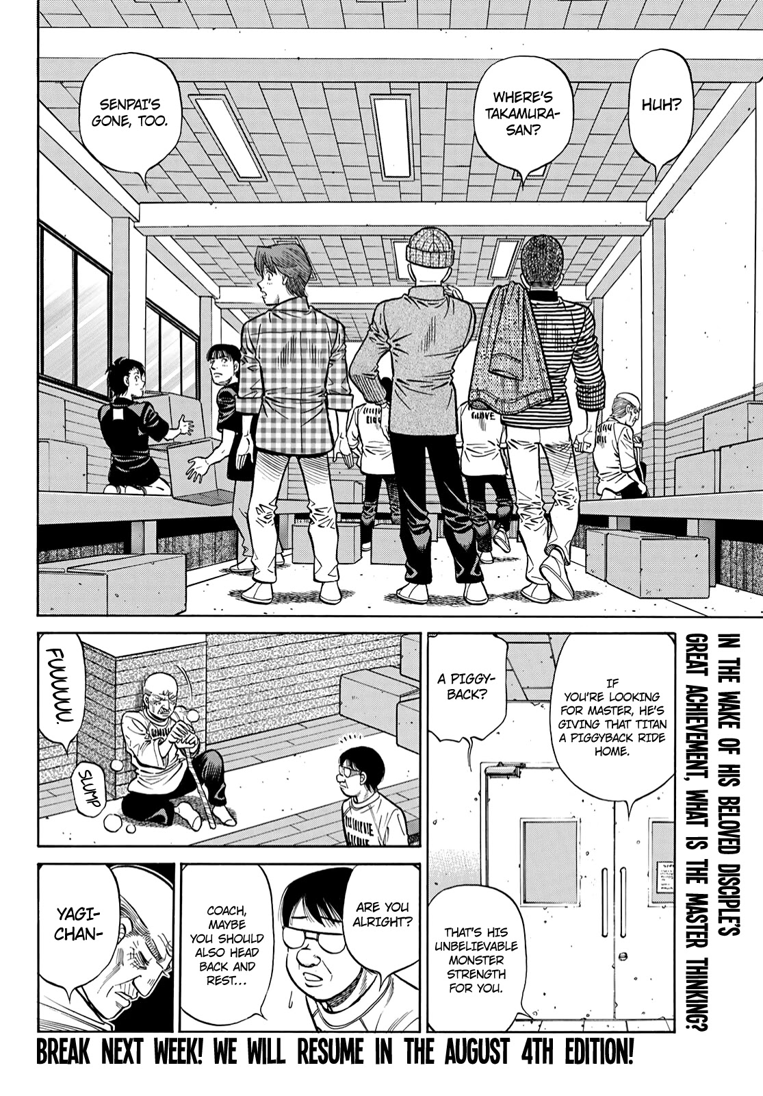 Hajime no Ippo Chapter 1348 page 14 - Chapter 1348: The Secret Behind the Left Swing