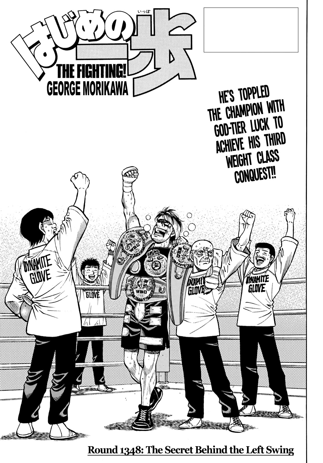Hajime no Ippo Chapter 1348 page 3 - Chapter 1348: The Secret Behind the Left Swing