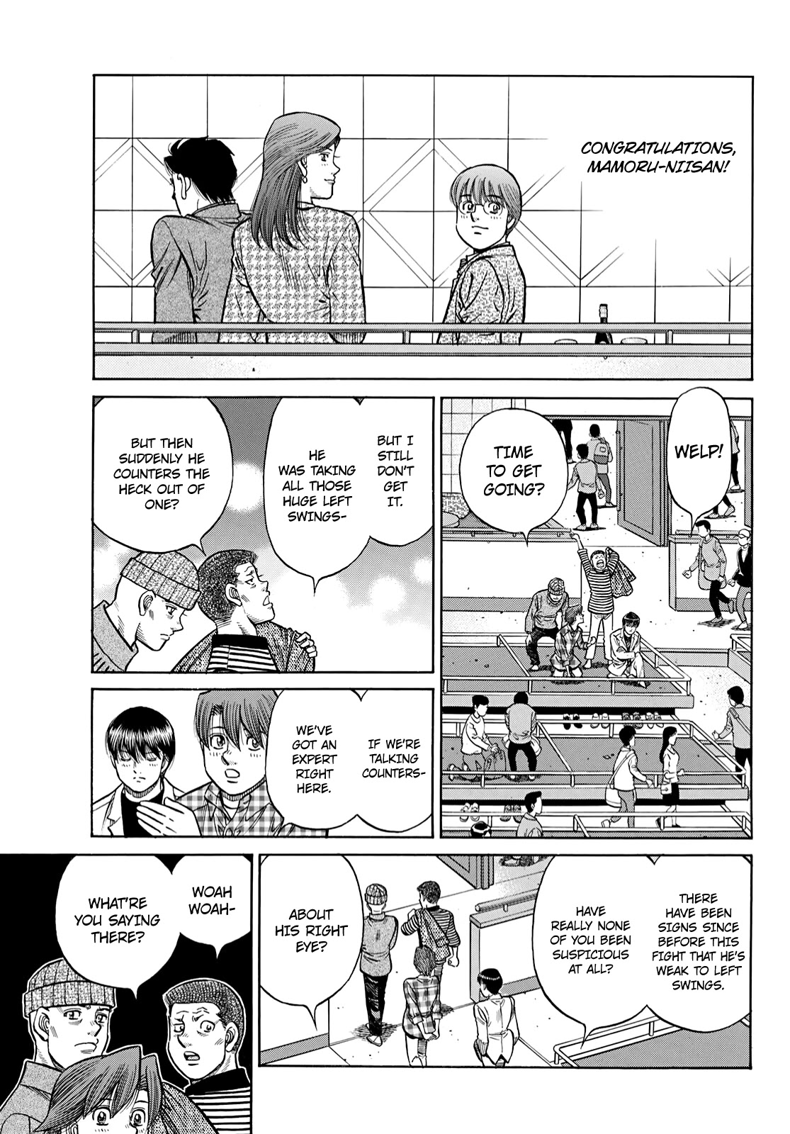 Hajime no Ippo Chapter 1348 page 5 - Chapter 1348: The Secret Behind the Left Swing