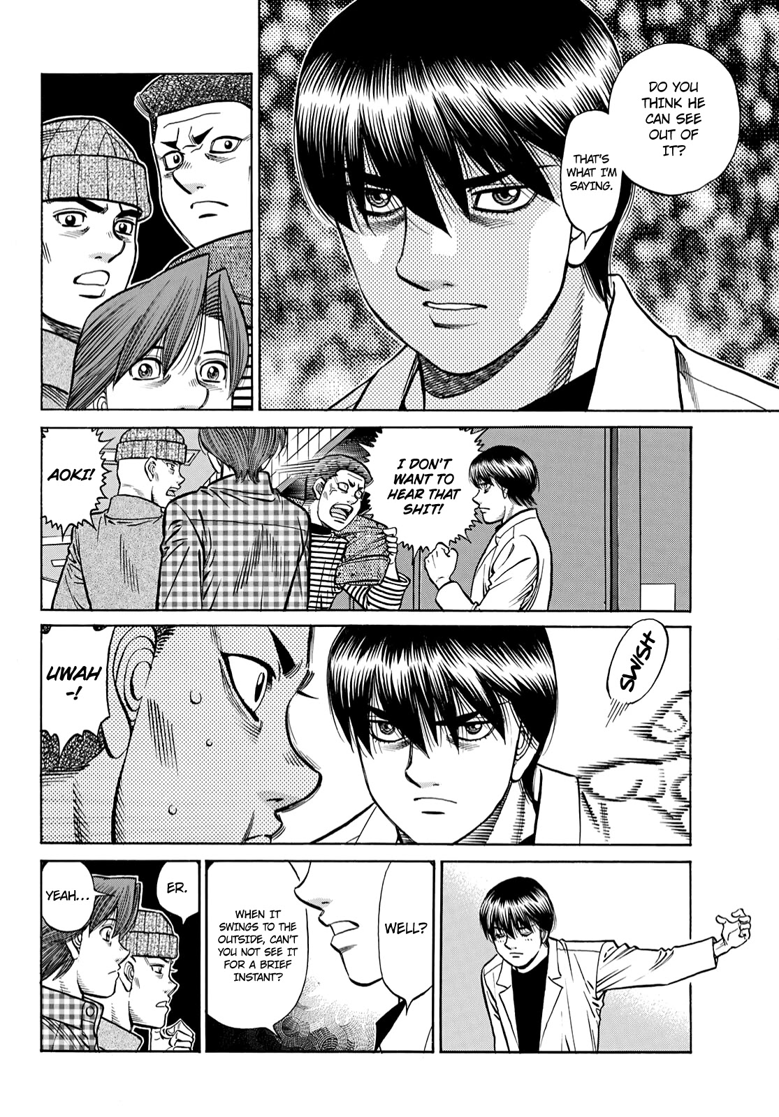 Hajime no Ippo Chapter 1348 page 6 - Chapter 1348: The Secret Behind the Left Swing