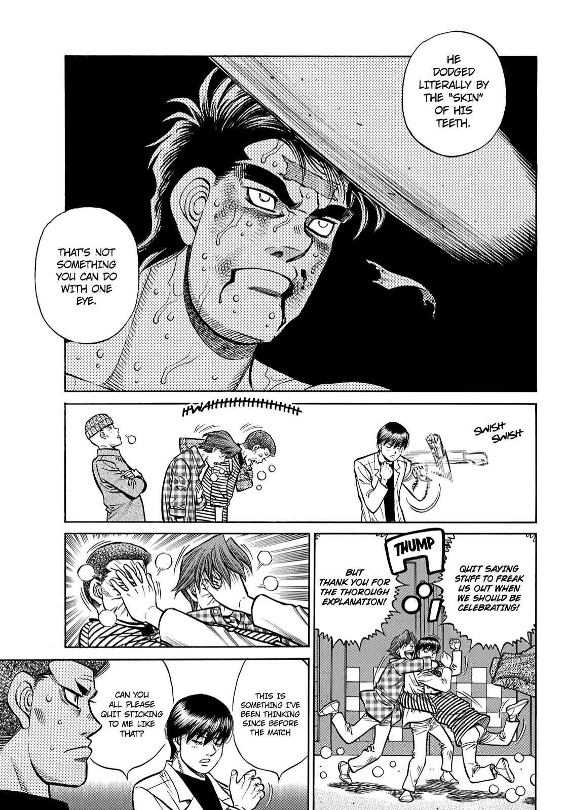 Hajime no Ippo Chapter 1348 page 9 - Chapter 1348: The Secret Behind the Left Swing