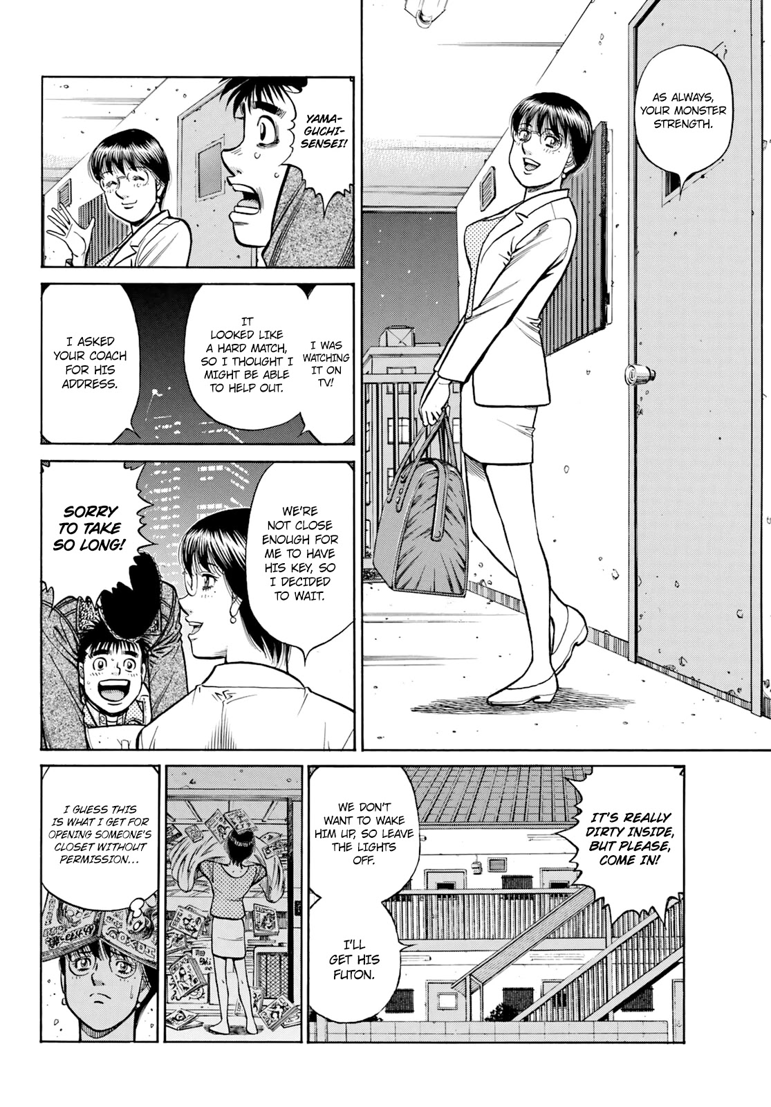 Hajime no Ippo Chapter 1349 page 11 - Chapter 1349: After the Fierce Battle