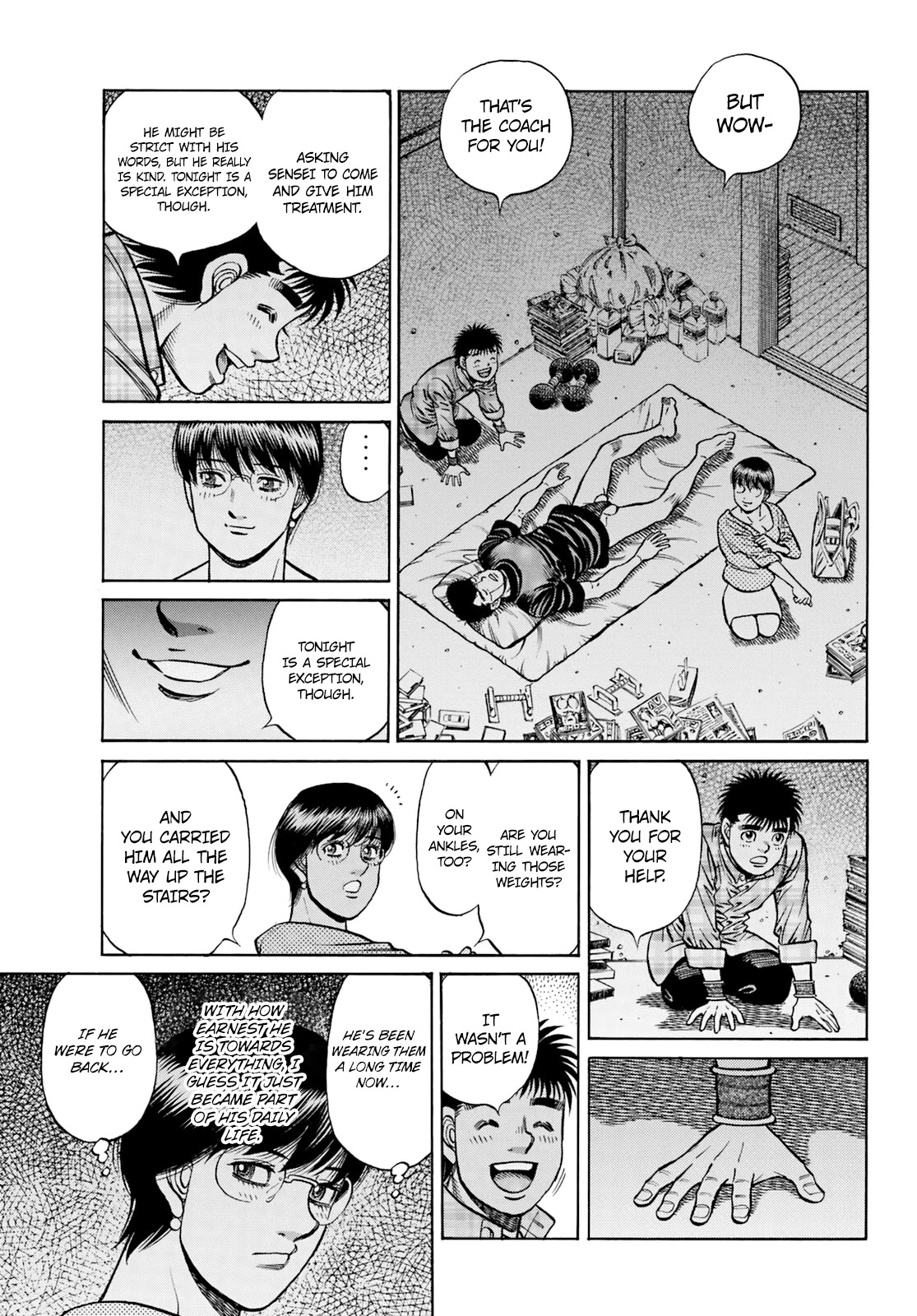 Hajime no Ippo Chapter 1349 page 12 - Chapter 1349: After the Fierce Battle